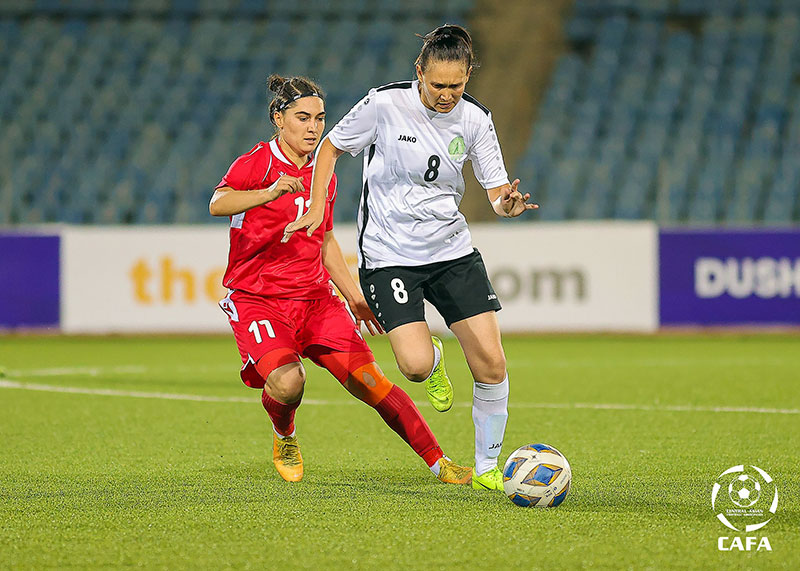 Turkmen football players tied with the team of Tajikistan at the CAFA-2022 championship in Dushanbe